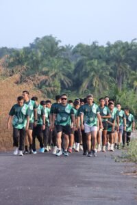 Polres Rohil Gelar Green Policing Running Club, Perkuat Sinergi Polri dan Komunitas Pelari