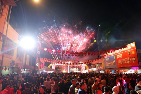 Imlek 2577/2026 di Batam Berlangsung Meriah, Ribuan Warga Padati Bumi Indah