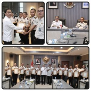 Apresiasi ! Rutan Kelas IIB Dumai Terima Penghargaan dari Bareskrim Polri Dalam Rangka ” Sinergi Dalam Perangi Narkoba “.