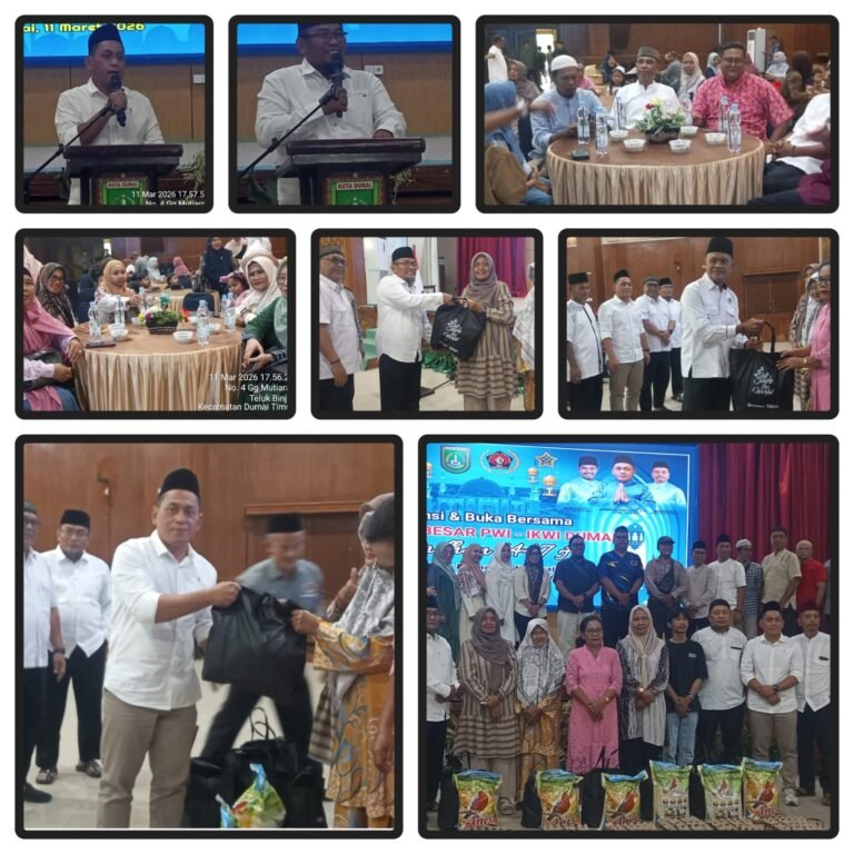 PWI Dumai Audiensi dan Buka Puasa Bersama Pemko Dumai, Perkuat Silaturahmi dan Sinergi